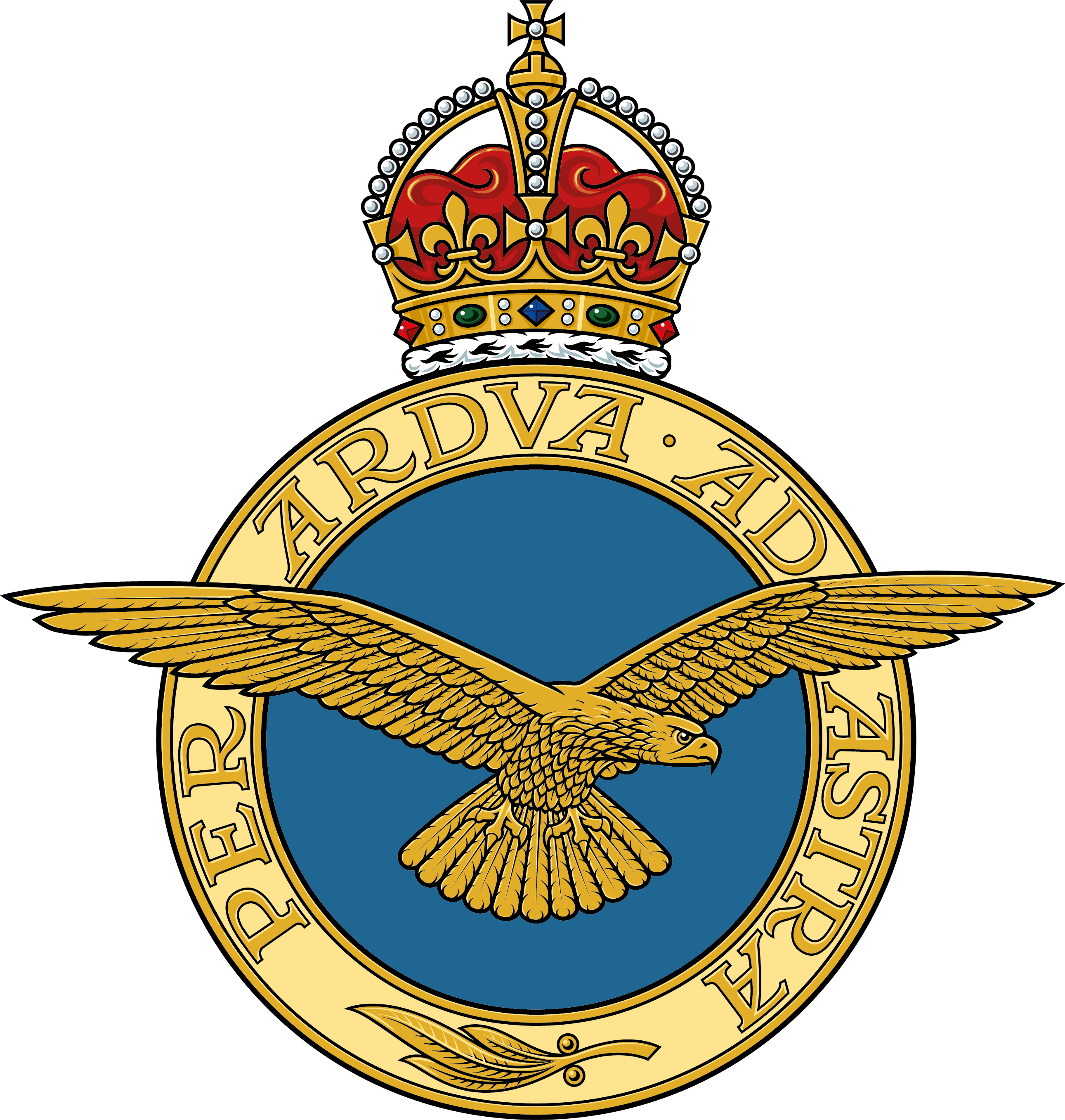 RAF Cap Case Kings Crown